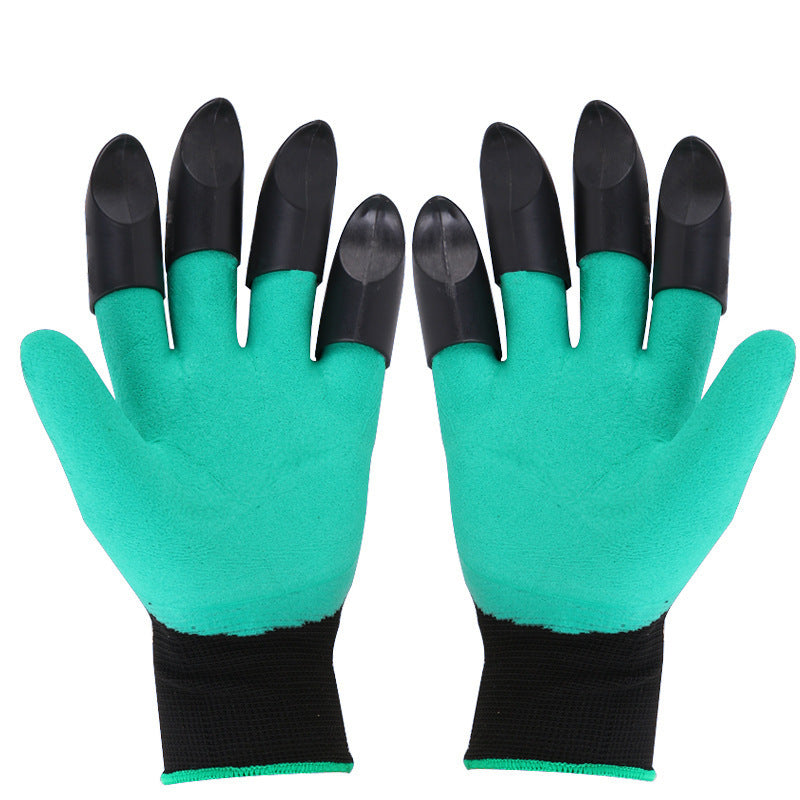 Effortlessly Dig, Plant, Weed & Seed with Garden Gloves With Claws - Protect Your Fingers & Nails!