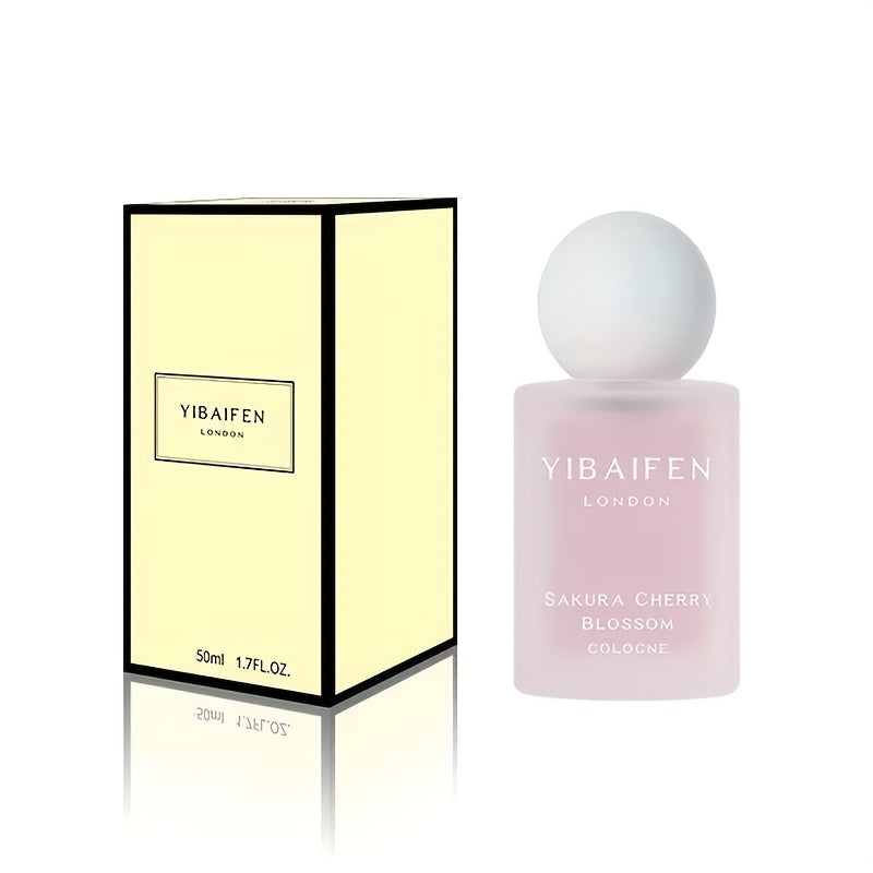 1.7FL.OZ. Honey Peach Cherry Blossom Perfume Spray - Long-Lasting, Natural Fragrance for Women, Parfum Cologne with Floral Notes - Cruelty-Free, Vegan-Friendly