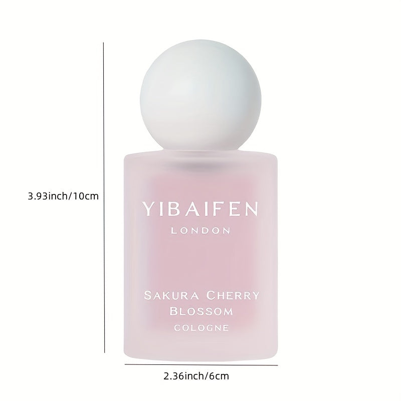 1.7FL.OZ. Honey Peach Cherry Blossom Perfume Spray - Long-Lasting, Natural Fragrance for Women, Parfum Cologne with Floral Notes - Cruelty-Free, Vegan-Friendly
