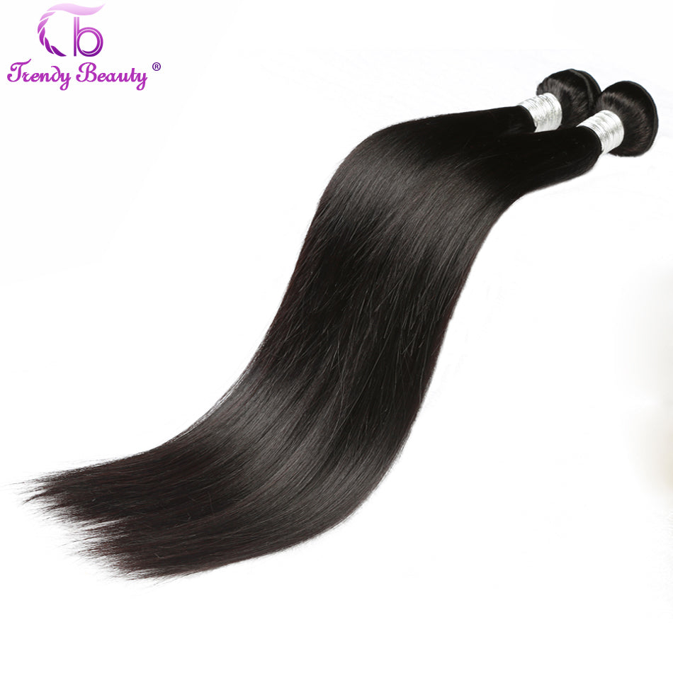 Trendy Beauty Non-Remy Hair Brazilian Straight Weave
