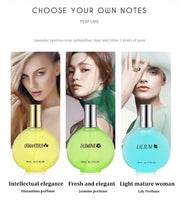 Women's Perfume, Fresh Flower Lasting Fragrance, Romantic Long-Lasting Eau De Parfum