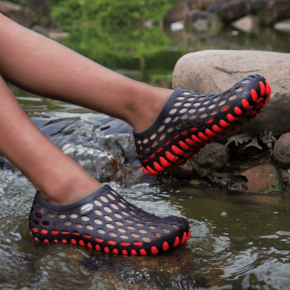 Breathable Unisex Garden Sandals - Non-Slip Summer Slides with Round Toe Design, Perfect for Outdoor Couples Wear