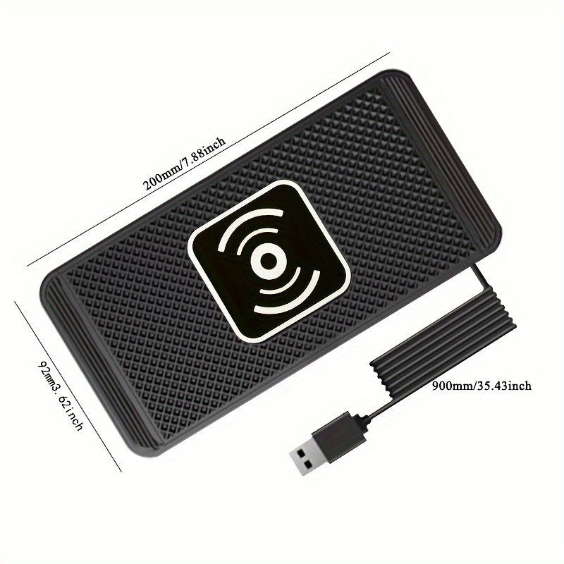 15W Automatic Wireless Car Charger - Fast Charging Pad for Apple, Huawei, Samsung Phones with Quick Alignment, Safe Charging, and Compact Design!