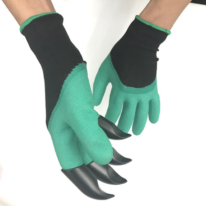 Effortlessly Dig, Plant, Weed & Seed with Garden Gloves With Claws - Protect Your Fingers & Nails!