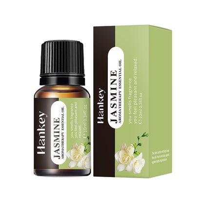 Aromatherapy Essential Oils For Aromatherapy Diffuser & Humidifier, Natural And Long-lasting Fragrance - Rose Petal, Jasmine, Lily Flower, Deep Ocean, White Tea, Freesia, Mint Leaf