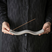 1pc, Handcrafted Ceramic Incense Stick Holder - Perfect Home Decor for Aromatherapy and Tea Ceremonies - Creative Gift for Lovers of Fragrance and Beauty