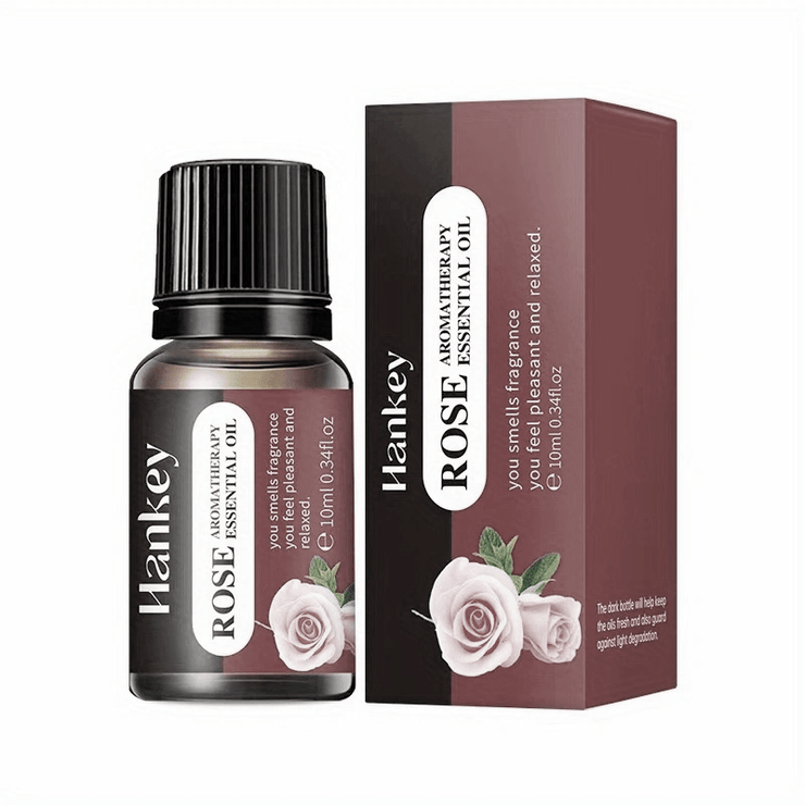 Aromatherapy Essential Oils For Aromatherapy Diffuser & Humidifier, Natural And Long-lasting Fragrance - Rose Petal, Jasmine, Lily Flower, Deep Ocean, White Tea, Freesia, Mint Leaf