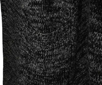 Men'S Long Cardigan Sweater Hooded Knit Slim Fit Open Front Longline Cardigans with Pockets