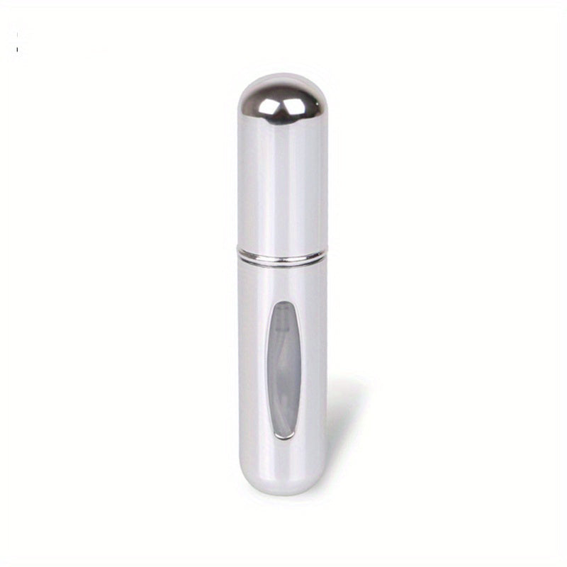 1pc,Mini Travel Perfume Refillable Atomizer, Solid Portable Perfume Spray Bottle, Travel Perfume Scent Pump Case Fragrance Empty Container Spray Bottle For Traveling And Outgoing,5ml