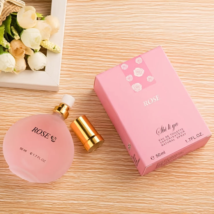 Women's Perfume, Fresh Flower Lasting Fragrance, Romantic Long-Lasting Eau De Parfum