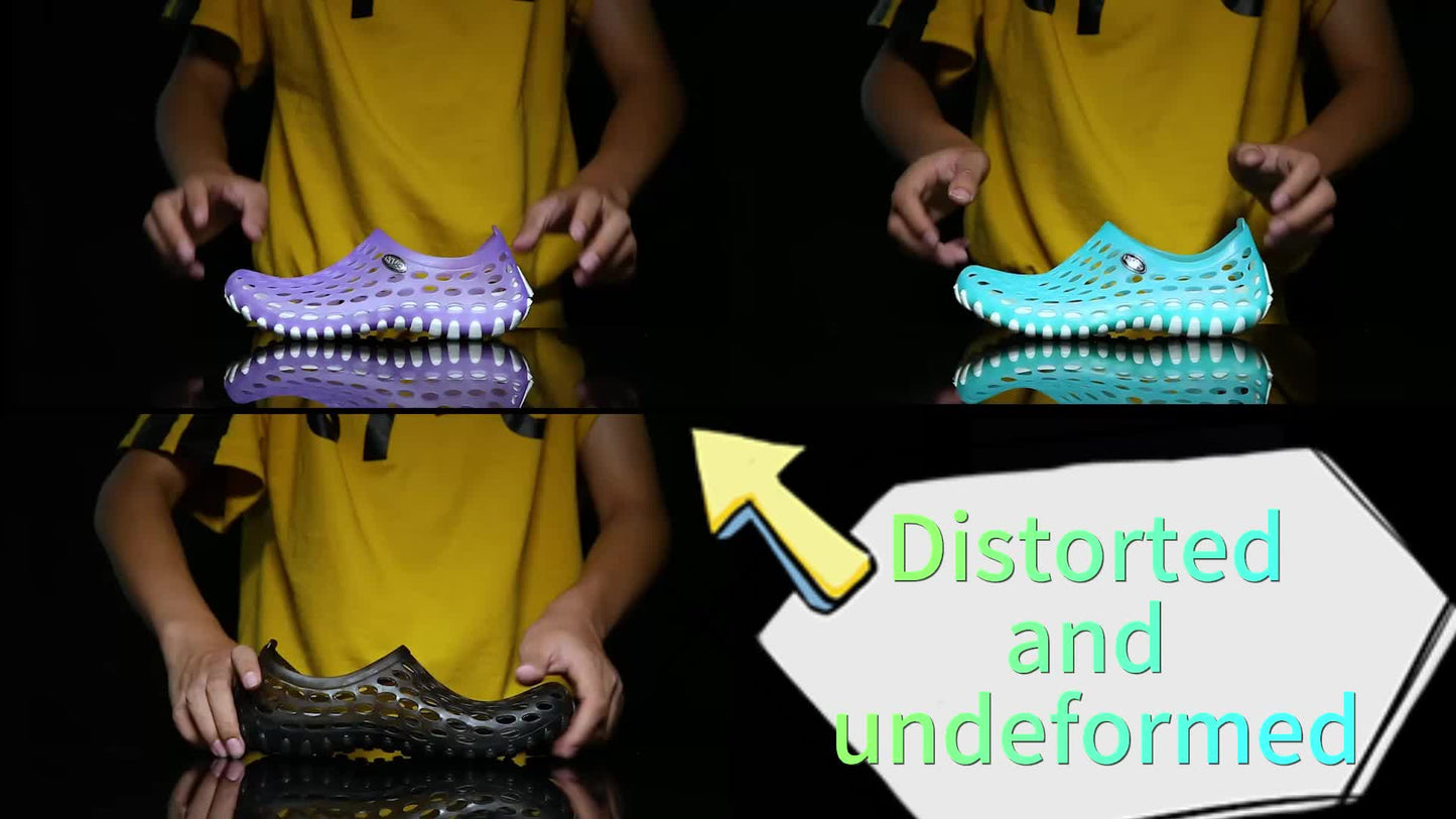 Breathable Unisex Garden Sandals - Non-Slip Summer Slides with Round Toe Design, Perfect for Outdoor Couples Wear