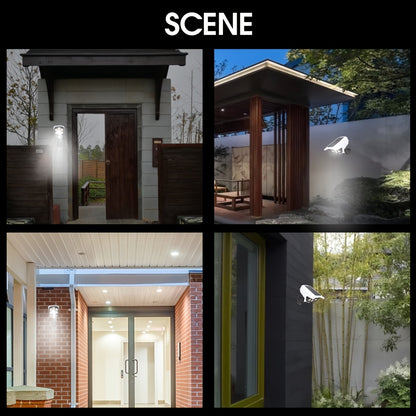 1pc Simulation Monitoring Solar Outdoor Lights, Motion Sensor Outdoor, Solar Security Light, For Front Door, Backyard, Steps, Garage, Garden