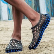 Breathable Unisex Garden Sandals - Non-Slip Summer Slides with Round Toe Design, Perfect for Outdoor Couples Wear