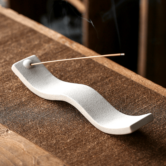 1pc, Handcrafted Ceramic Incense Stick Holder - Perfect Home Decor for Aromatherapy and Tea Ceremonies - Creative Gift for Lovers of Fragrance and Beauty