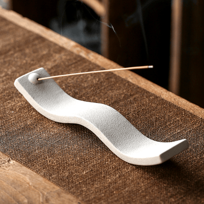 1pc, Handcrafted Ceramic Incense Stick Holder - Perfect Home Decor for Aromatherapy and Tea Ceremonies - Creative Gift for Lovers of Fragrance and Beauty
