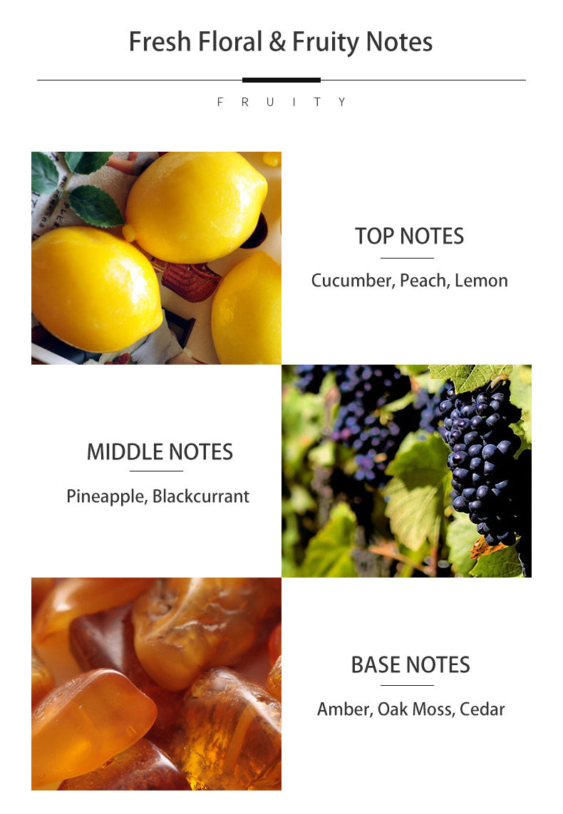 50ml Floral & Fruit Perfume for Women - Long-Lasting Fragrance in Gift Box - Eau De Parfum Spray