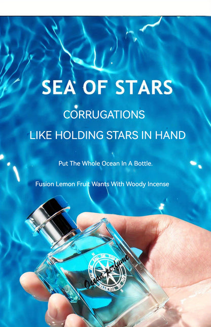 50ml Ocean Pheromones Cologne - Long-Lasting, Light, Fresh, Natural Fragrance for Men, Perfect for Dating, Party, and Gift-Giving, 1.7 Fl. Oz. Eau De Toilette Spray