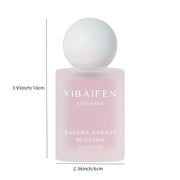 1.7FL.OZ. Honey Peach Cherry Blossom Perfume Spray - Long-Lasting, Natural Fragrance for Women, Parfum Cologne with Floral Notes - Cruelty-Free, Vegan-Friendly