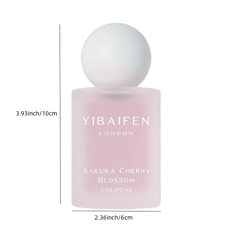 1.7FL.OZ. Honey Peach Cherry Blossom Perfume Spray - Long-Lasting, Natural Fragrance for Women, Parfum Cologne with Floral Notes - Cruelty-Free, Vegan-Friendly