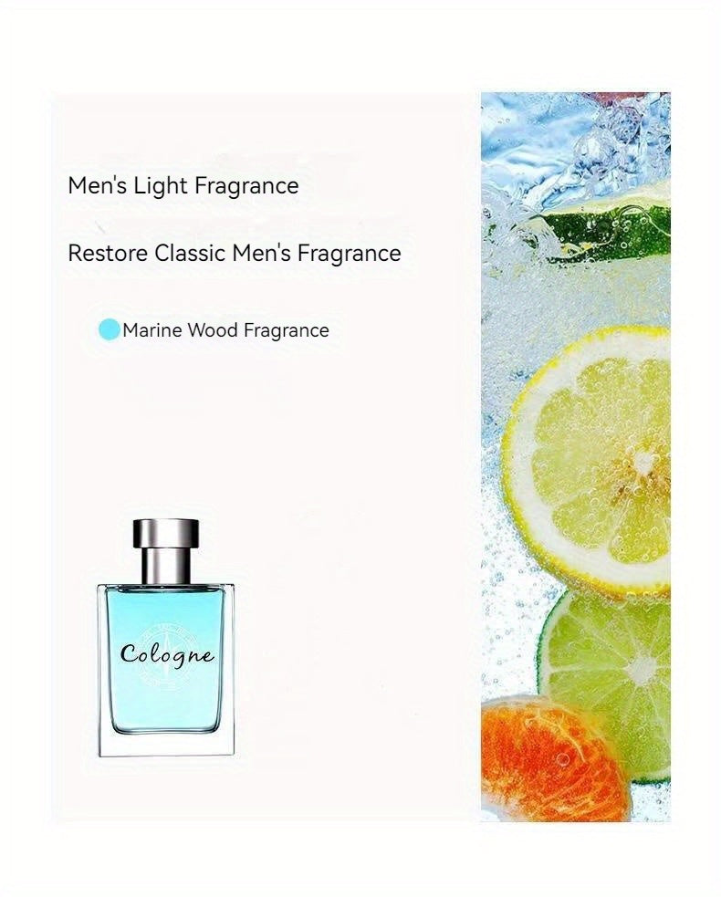 50ml Ocean Pheromones Cologne - Long-Lasting, Light, Fresh, Natural Fragrance for Men, Perfect for Dating, Party, and Gift-Giving, 1.7 Fl. Oz. Eau De Toilette Spray