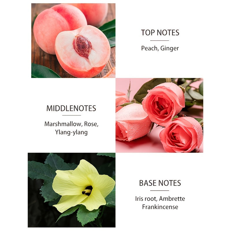 50ml Floral & Fruit Perfume for Women - Long-Lasting Fragrance in Gift Box - Eau De Parfum Spray
