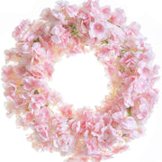 1pc 180CM/5.9ft Artificial Sakura, Fake Flowers Vine For Wedding Garden, Fake Rose Home Party Decoration Christmas Bridal Fake Silk Scrapbook Plants