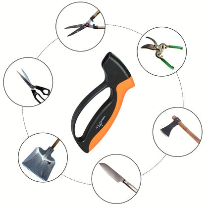 Sharpening Stone for Garden Tools: Keep Your Knives and Blades Razor Sharp for Outdoor Camping and Kitchen Use