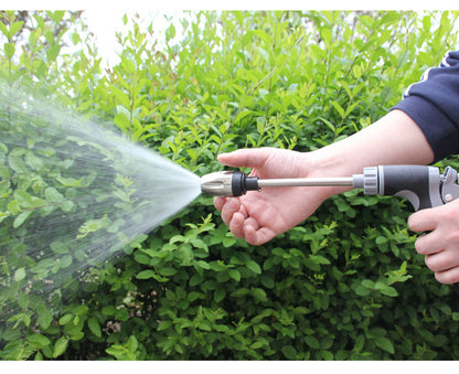 1pc Portable High Pressure Water Gun, Car Washer Garden Watering Hose Water Spray Foam Nozzle For Cars, Home, Garden Use