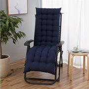 1pc Plush Lounger Recliner Chair Cushion Replacement - Soft, Water-Resistant, and Durable for Outdoor Garden Bench Seat Home Decor - Easy to Clean and Install