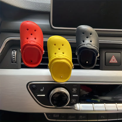3pcs Car Fragrance Perfume Diffuser Ventilation Clip, Creative Cute Shoe Shaped Car Accessories Decoration