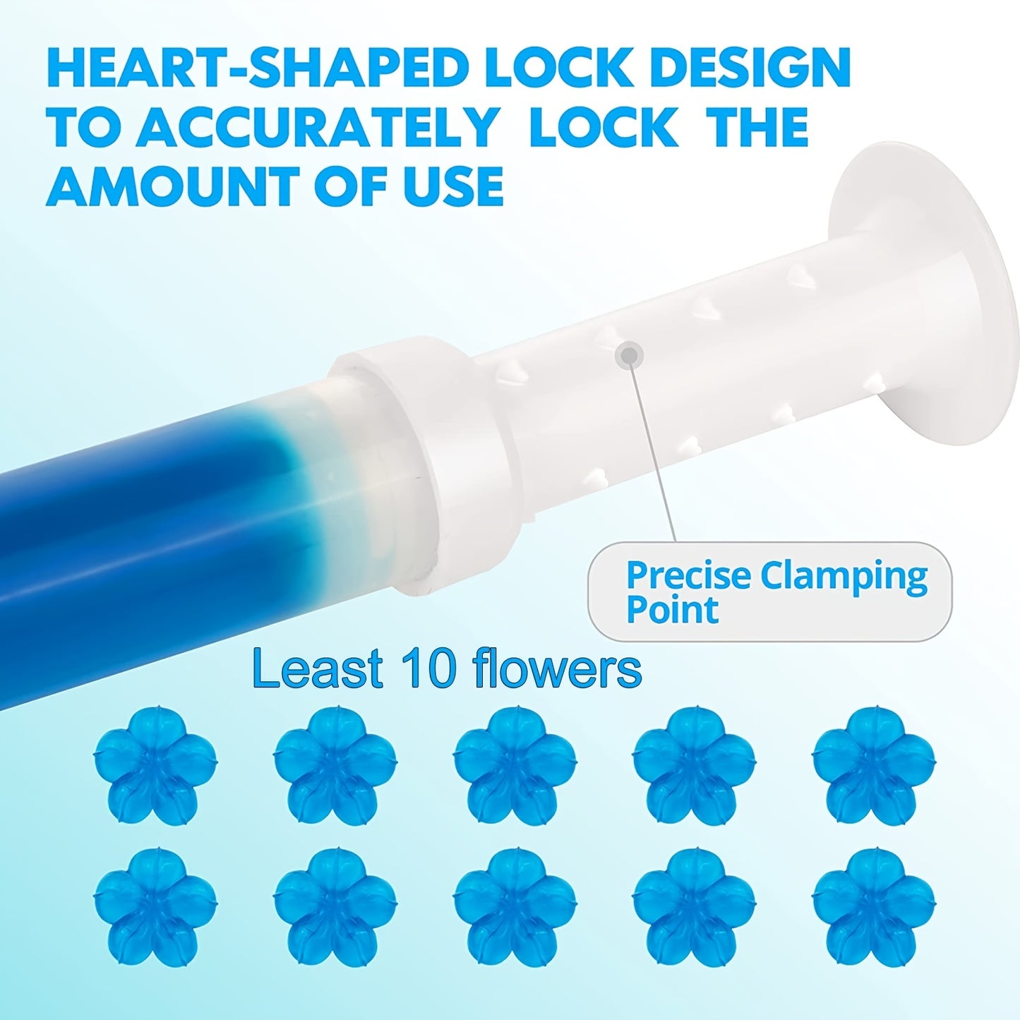 1pc/6pcs Toilet Gel Stamp Flower Fragrance Bathroom Deodorizer Bowl Cleaner Toilet Wand Refills For RV And Home