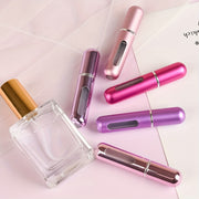 1pc,Mini Travel Perfume Refillable Atomizer, Solid Portable Perfume Spray Bottle, Travel Perfume Scent Pump Case Fragrance Empty Container Spray Bottle For Traveling And Outgoing,5ml