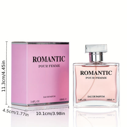 Floral and Natural Women's Eau De Parfum Spray - Long-Lasting and Lightweight Fragrance - Perfect Gift for Girlfriend or Loved Ones