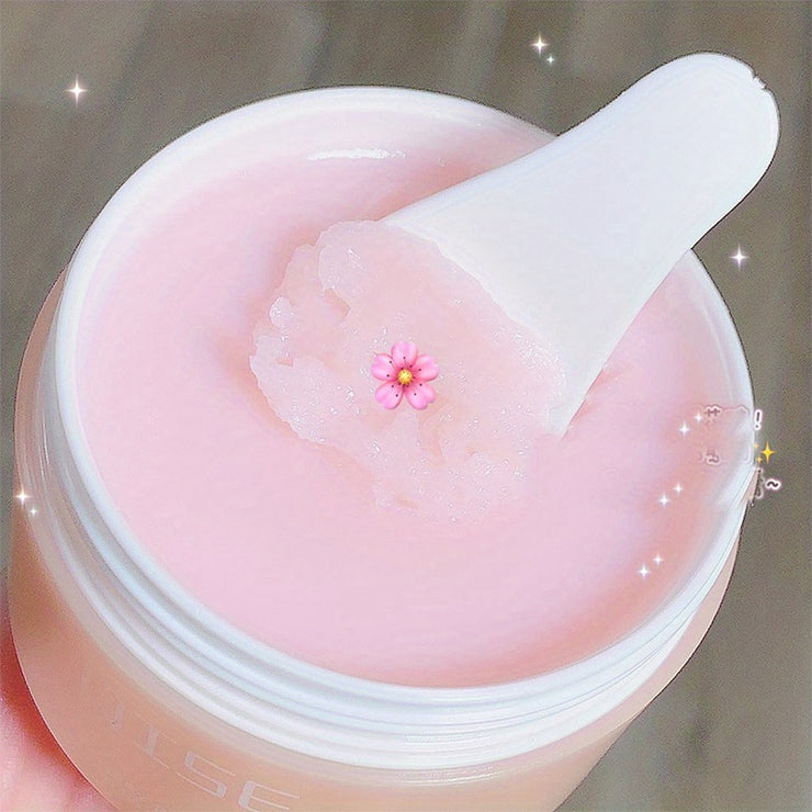 Natural Fruity Makeup Remover, Avocado, Cherry Blossom Fragrance, Refreshing And Clean, Non Irritating, Efficient And Fast Cleansing Cream