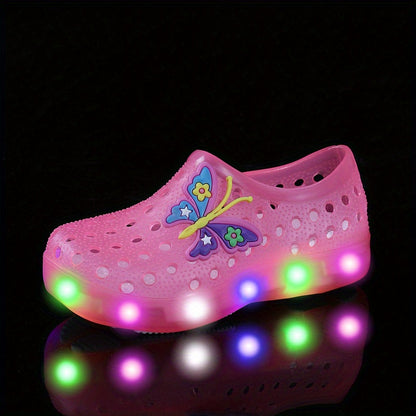 Boys Girls Clogs With Charms, Garden Shoes, Comfortable Lightweight Hollow Out Sandals, Spring And Summer