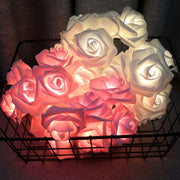 LED Rose String Lights, For Valentine's Day Wedding, Room Garden Decoration Night Light, Outdoor LED Fairy String Light Garland Wedding Street, Artificial Flowers LED Light, Mother And Valentines Day Gifts, Christmas & Hallow