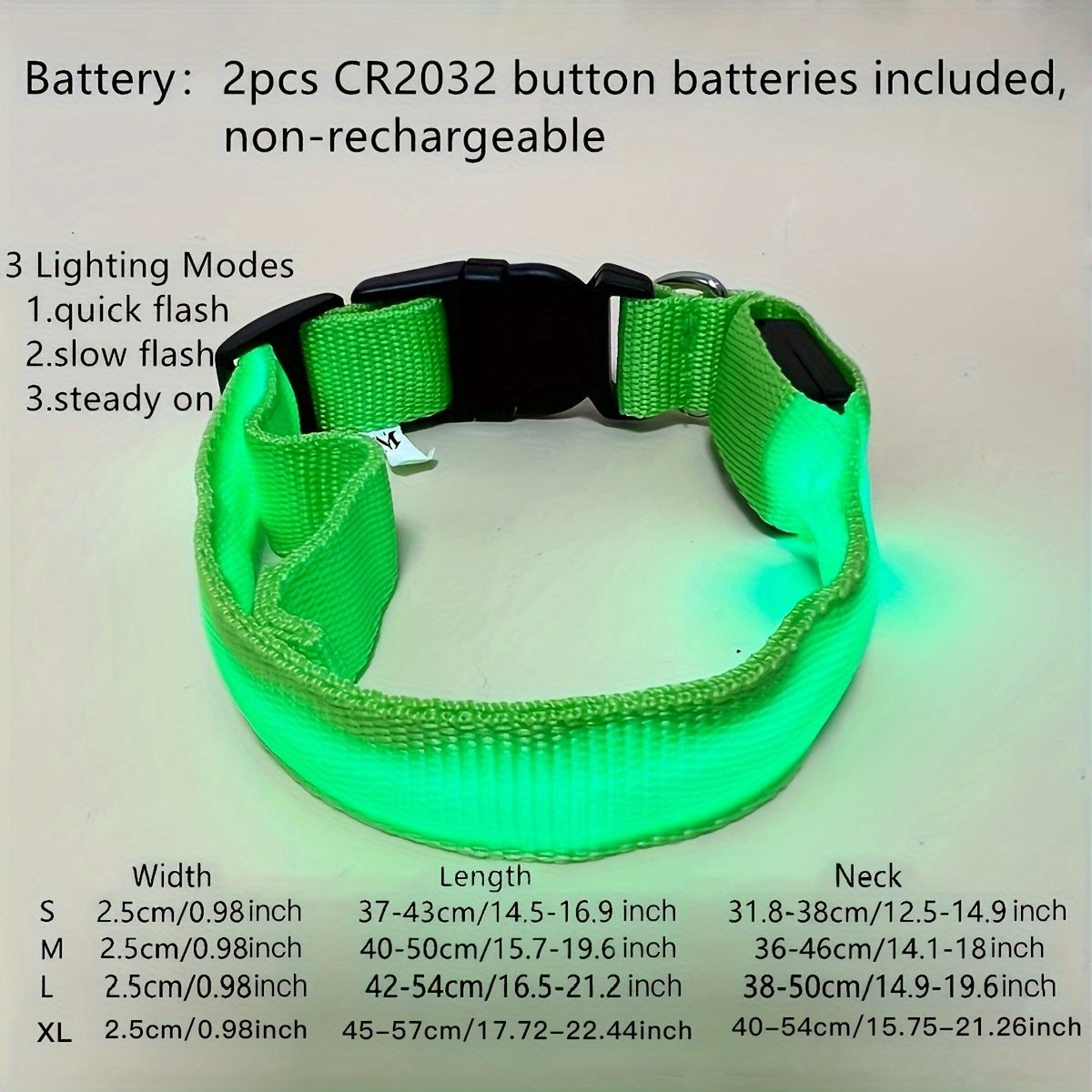 Light Up the Night with a LED Dog & Cat Collar - Perfect for Outdoor Walks!