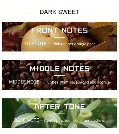 1pc Vanilla Jasmine Coffee Perfume Spray - Long-Lasting EDP Oriental Cuisine Fragrance for Women, Seductive Scent for One Night, 55ml/1.9fl oz Bottle