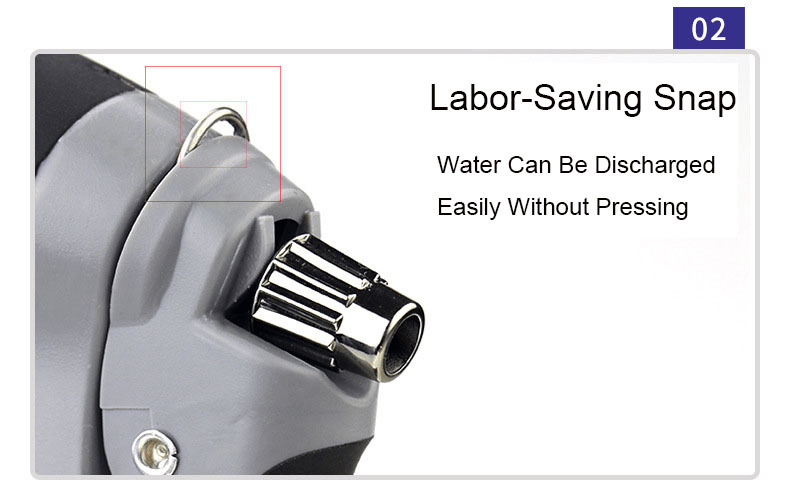 1pc Portable High Pressure Water Gun, Car Washer Garden Watering Hose Water Spray Foam Nozzle For Cars, Home, Garden Use