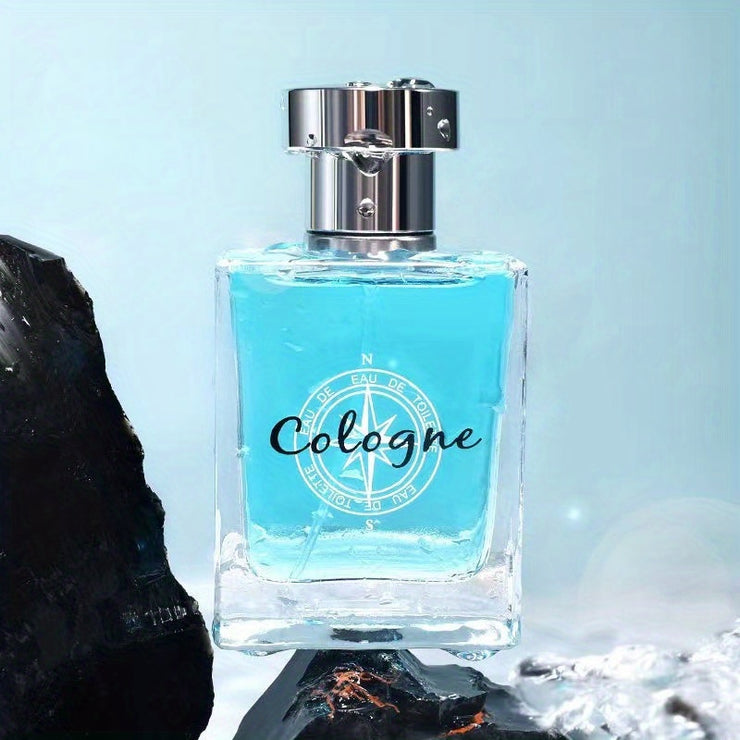 50ml Ocean Pheromones Cologne - Long-Lasting, Light, Fresh, Natural Fragrance for Men, Perfect for Dating, Party, and Gift-Giving, 1.7 Fl. Oz. Eau De Toilette Spray