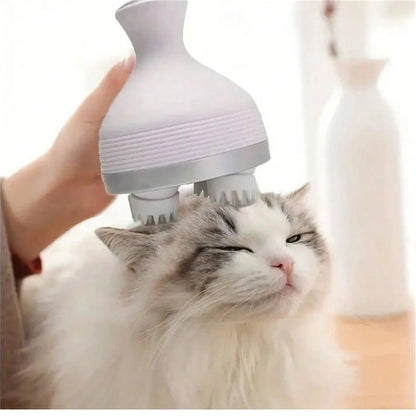 Electric Head Massager & Pet Massager, High Frequency Vibration Scalp Massage For Deep Relaxation  Relieve Stress, Rechargeable