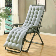 1pc Plush Lounger Recliner Chair Cushion Replacement - Soft, Water-Resistant, and Durable for Outdoor Garden Bench Seat Home Decor - Easy to Clean and Install