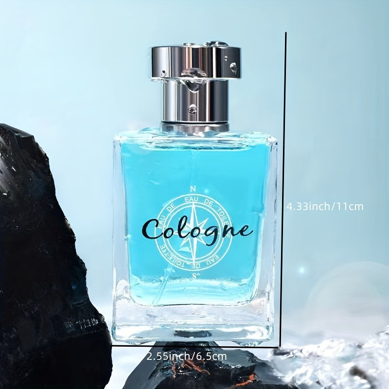 50ml Ocean Pheromones Cologne - Long-Lasting, Light, Fresh, Natural Fragrance for Men, Perfect for Dating, Party, and Gift-Giving, 1.7 Fl. Oz. Eau De Toilette Spray