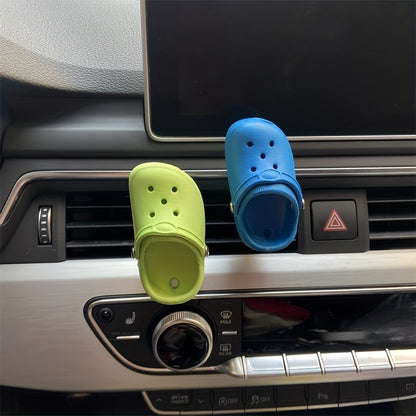 3pcs Car Fragrance Perfume Diffuser Ventilation Clip, Creative Cute Shoe Shaped Car Accessories Decoration