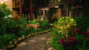 1pc, 50/100/200/300 LED Solar Light Outdoor Waterproof With 8 Modes Copper Wire Fairy Garland String Lights For Party Wedding Patio Garden Lawn Pathway Solar Power Lamp Christmas Decoration, Halloween Decorations Lights Outdo