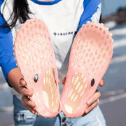 Breathable Unisex Garden Sandals - Non-Slip Summer Slides with Round Toe Design, Perfect for Outdoor Couples Wear