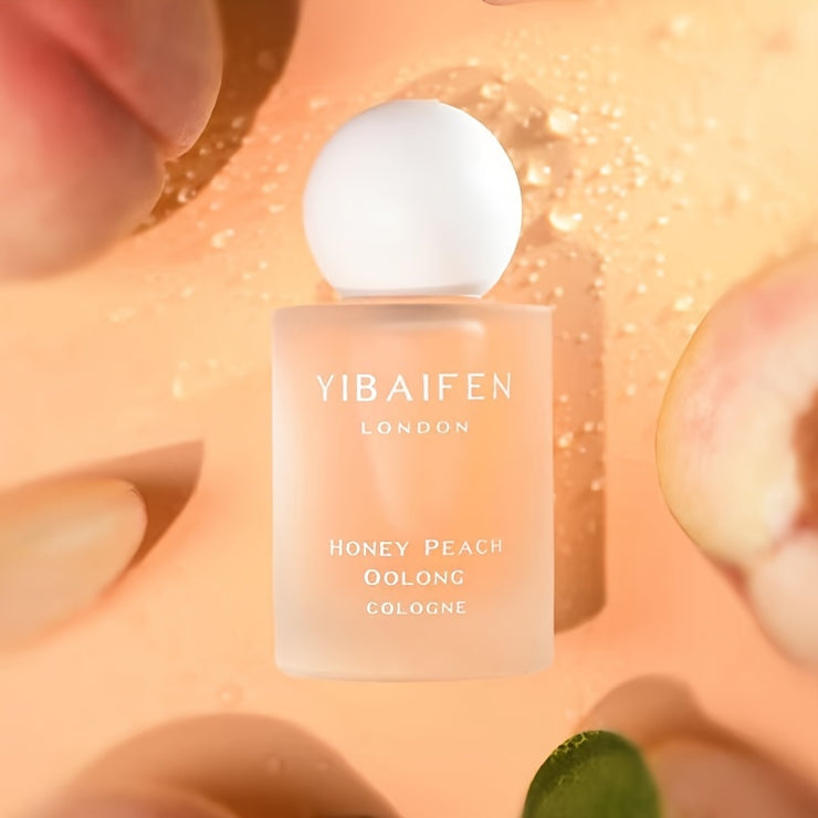 1.7FL.OZ. Honey Peach Cherry Blossom Perfume Spray - Long-Lasting, Natural Fragrance for Women, Parfum Cologne with Floral Notes - Cruelty-Free, Vegan-Friendly