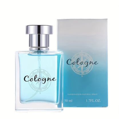 50ml Ocean Pheromones Cologne - Long-Lasting, Light, Fresh, Natural Fragrance for Men, Perfect for Dating, Party, and Gift-Giving, 1.7 Fl. Oz. Eau De Toilette Spray