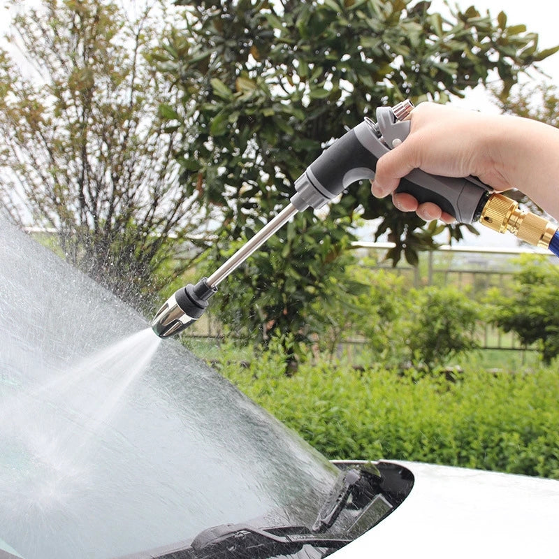 1pc Portable High Pressure Water Gun, Car Washer Garden Watering Hose Water Spray Foam Nozzle For Cars, Home, Garden Use