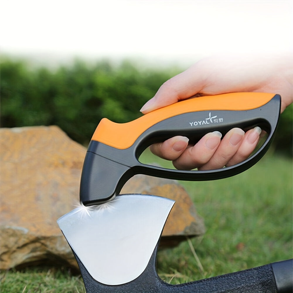 Sharpening Stone for Garden Tools: Keep Your Knives and Blades Razor Sharp for Outdoor Camping and Kitchen Use